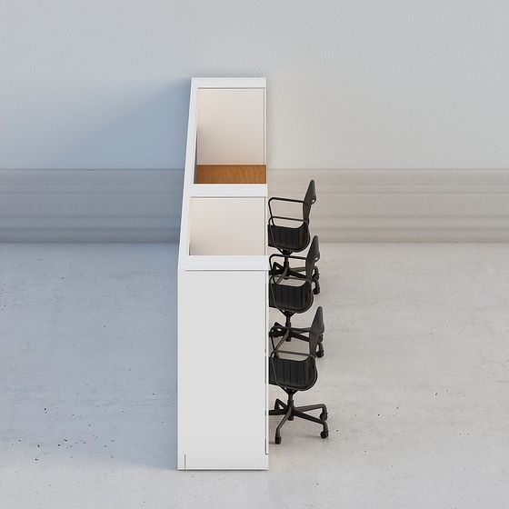 Urban Workspace Divider 3D model