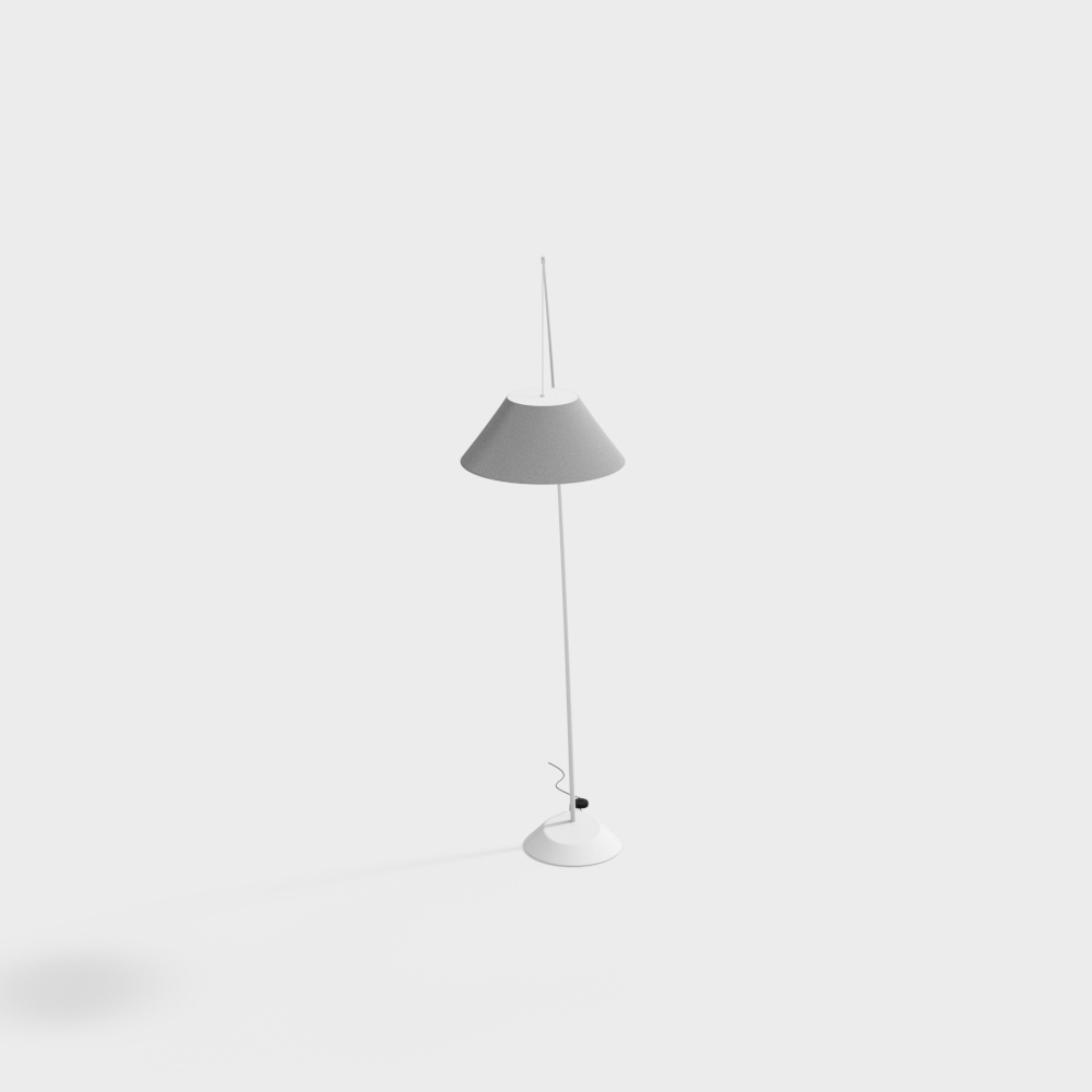 Lampe de sol minimaliste moderne Minotti