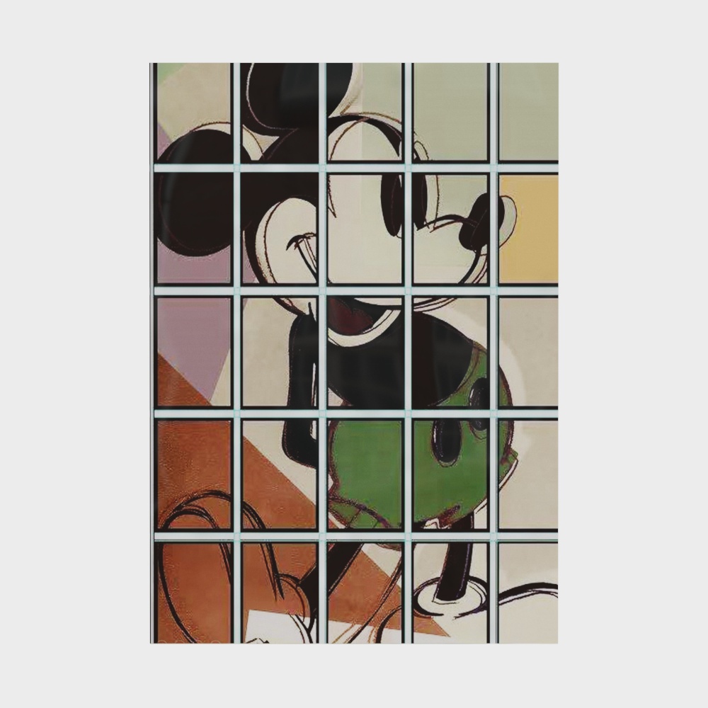 Abstract Mickey 3D Model for Creative Projects