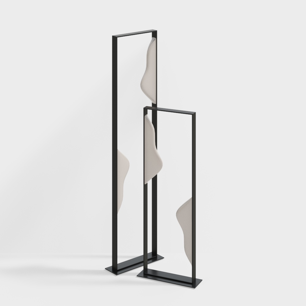 French Roche Bobos modern minimalist floor lamp