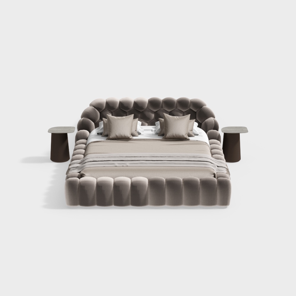 LETTO MATRIMONIALE MODERNO FRANCESE ROCHE BOBOIS