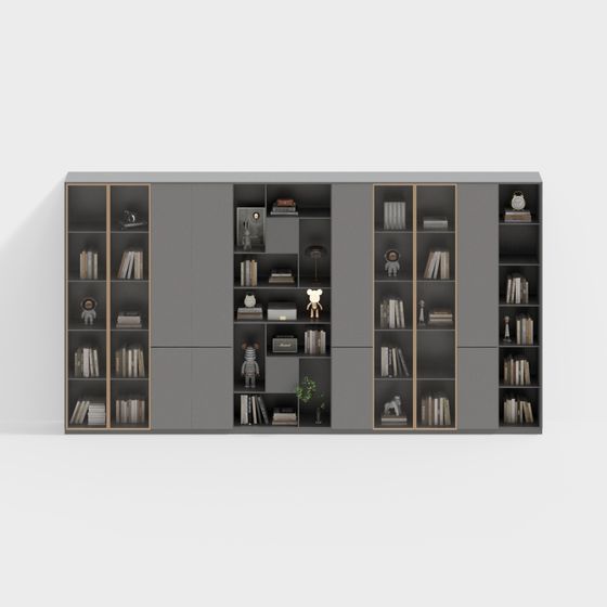 Urban Elegance Bookshelf 3D model