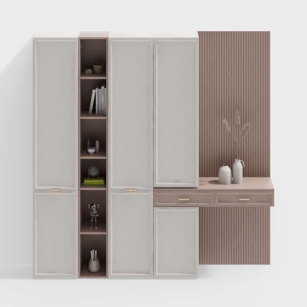 Light luxury pink wine cooler