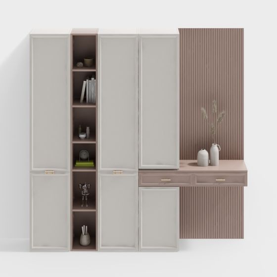 Light luxury pink wine cooler