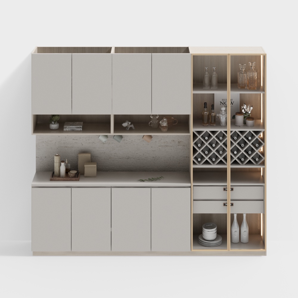 現代極簡酒櫃