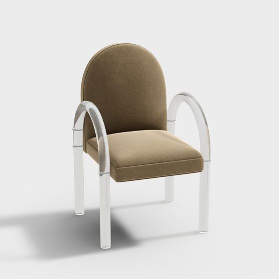 Low Polygon Style Chair 3D model