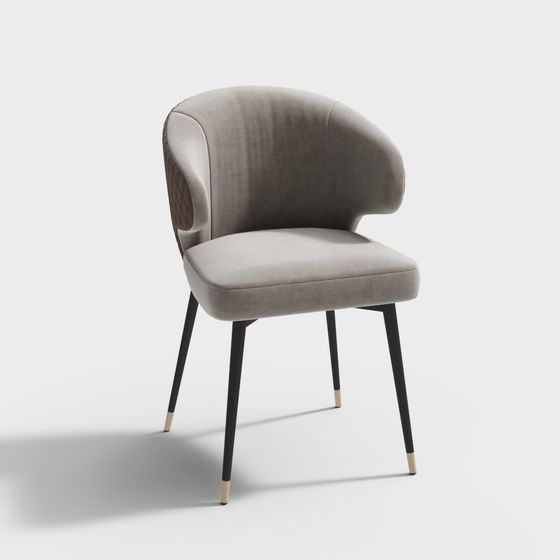 Elegant Sofa Chair 3D model
