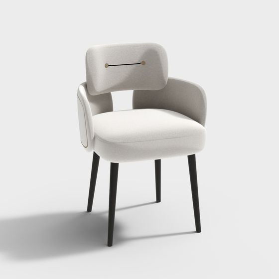Futuristic Chair 3D model for Modern Interiors
