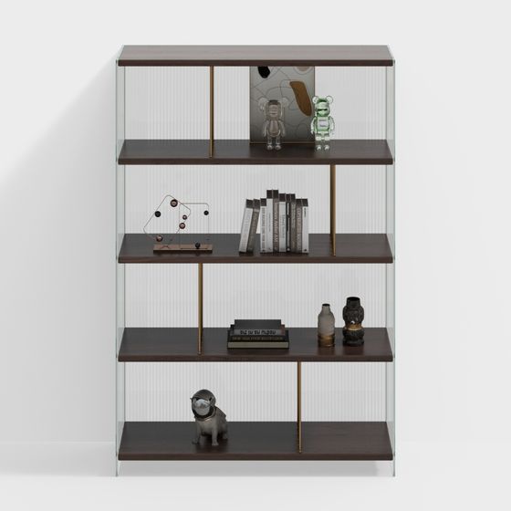 Urban Elegance Bookshelf 3D model