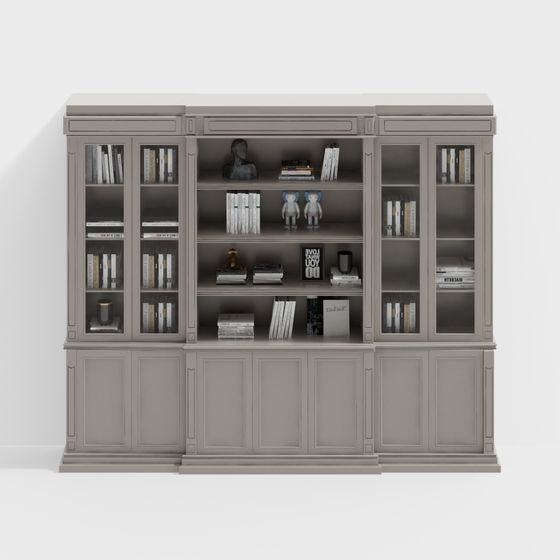 Книжный шкаф в европейском стиле Jane