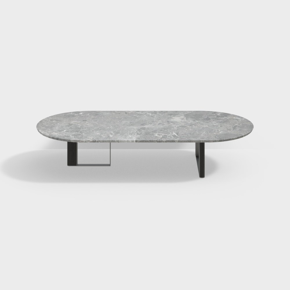 Minotti 현대 대리석 커피 테이블