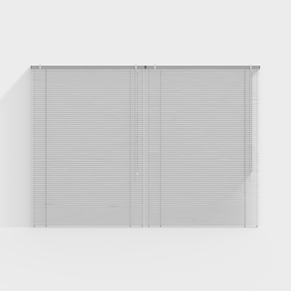 Minimalist Window Blinds 3D model