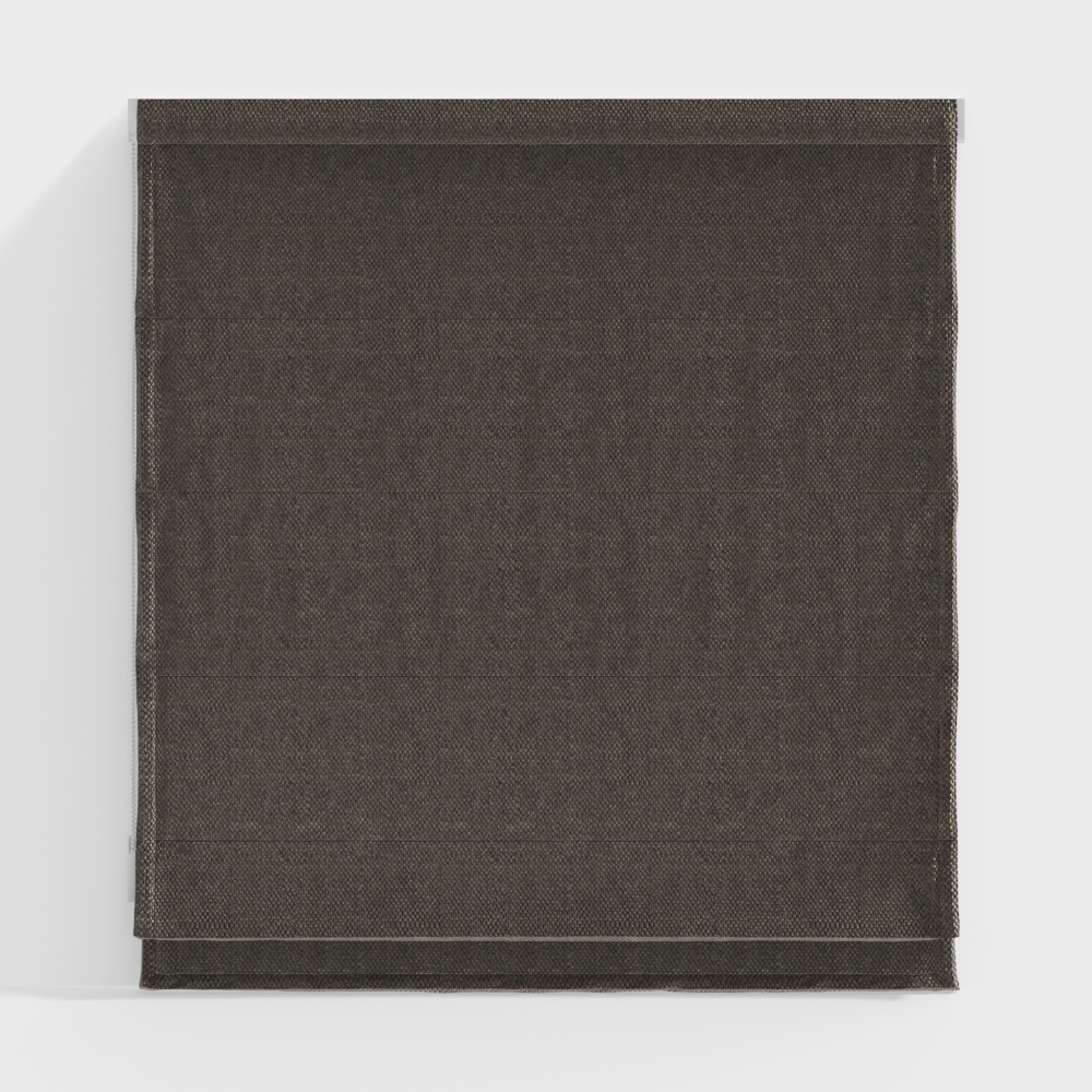 Modern grey fabric curtains