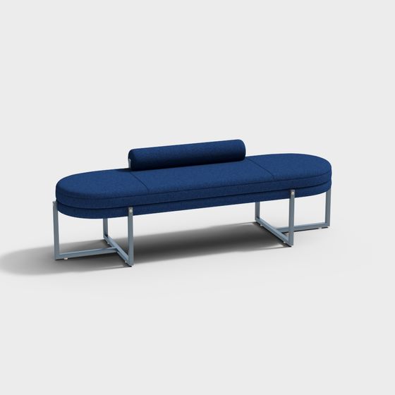 Urban Relaxation Bench 3D model
