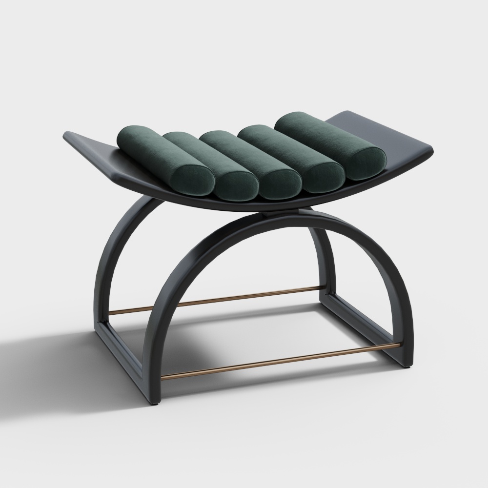 Sleek Lounge Chair 3D model
