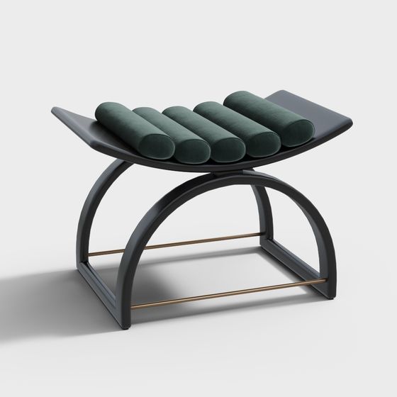 Sleek Lounge Chair 3D model