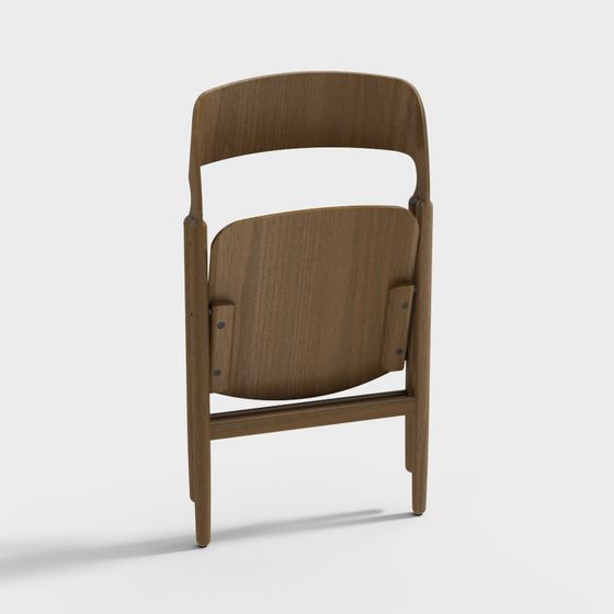 Vintage Folding Chair 3D model