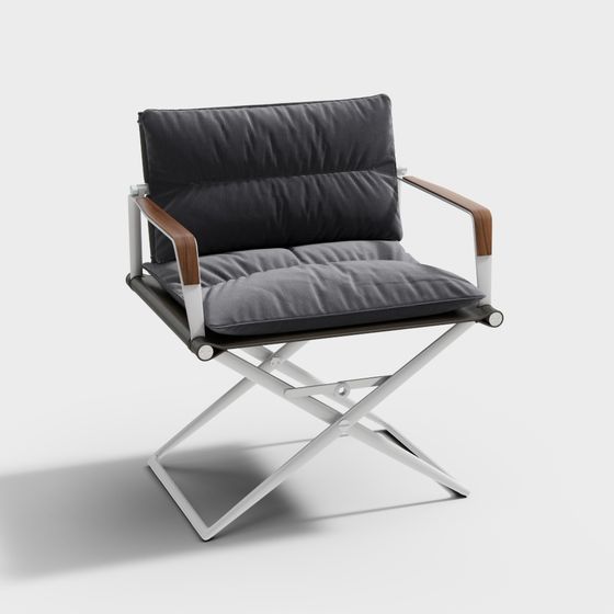 Director's Chair 3D model - Modern Elegance