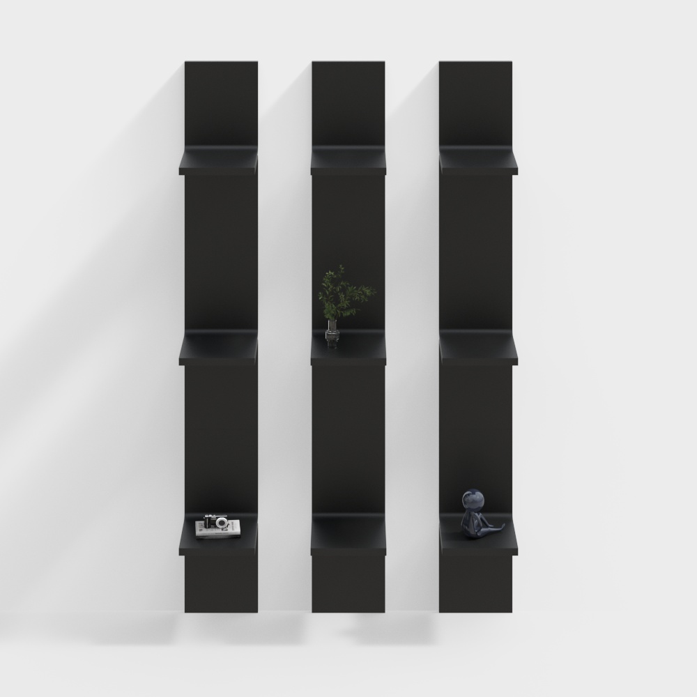 Современная легкая роскошная полка Бакстера