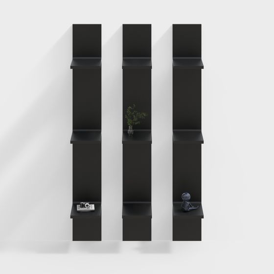 Современная легкая роскошная полка Бакстера