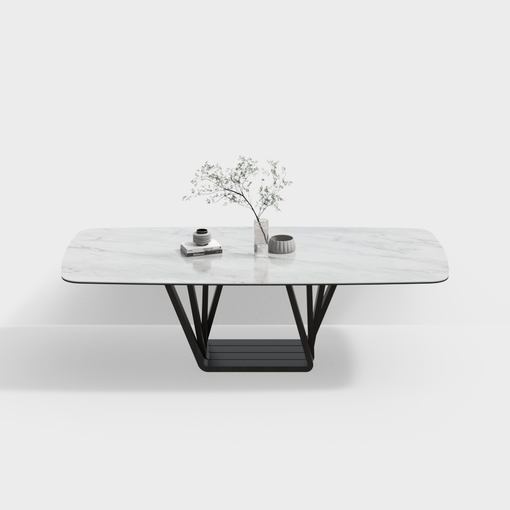 Bàn ăn tối giản hiện đại của Baxter