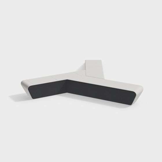 Urban Lounge 3D model for Modern Spaces