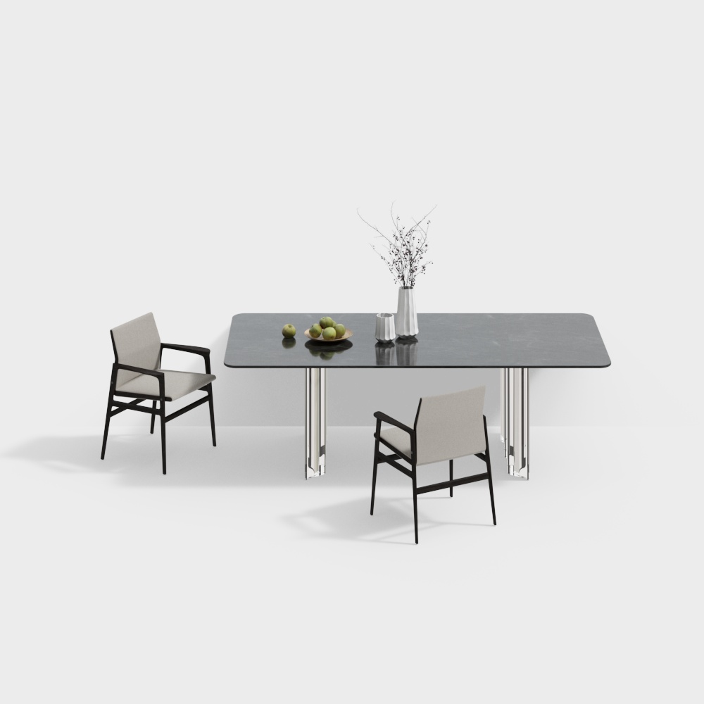 Poliform, Italy, new Chinese dining table