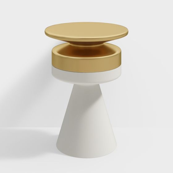 Elegant Round Table 3D model