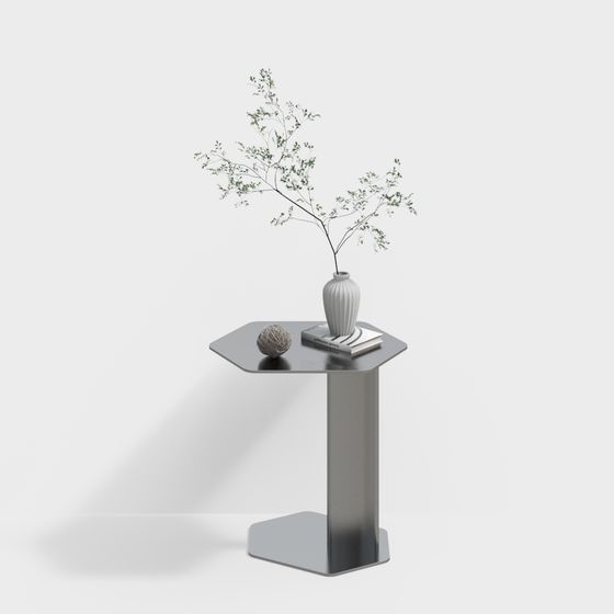 Urban Corner Side Table 3D model