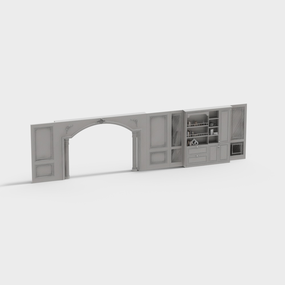 French style wall-wx