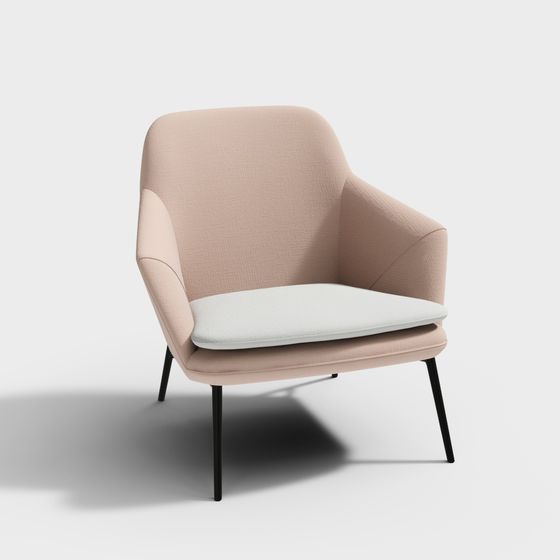 Cozy Lounge Chair 3D model