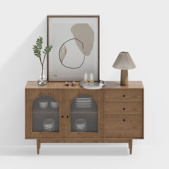 Aparador minimalista nórdico