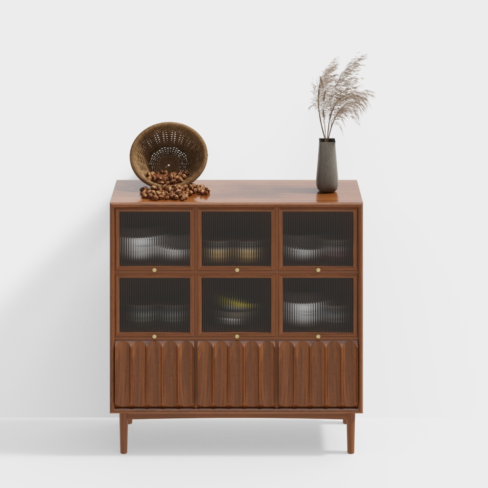 Credenza in legno nordica
