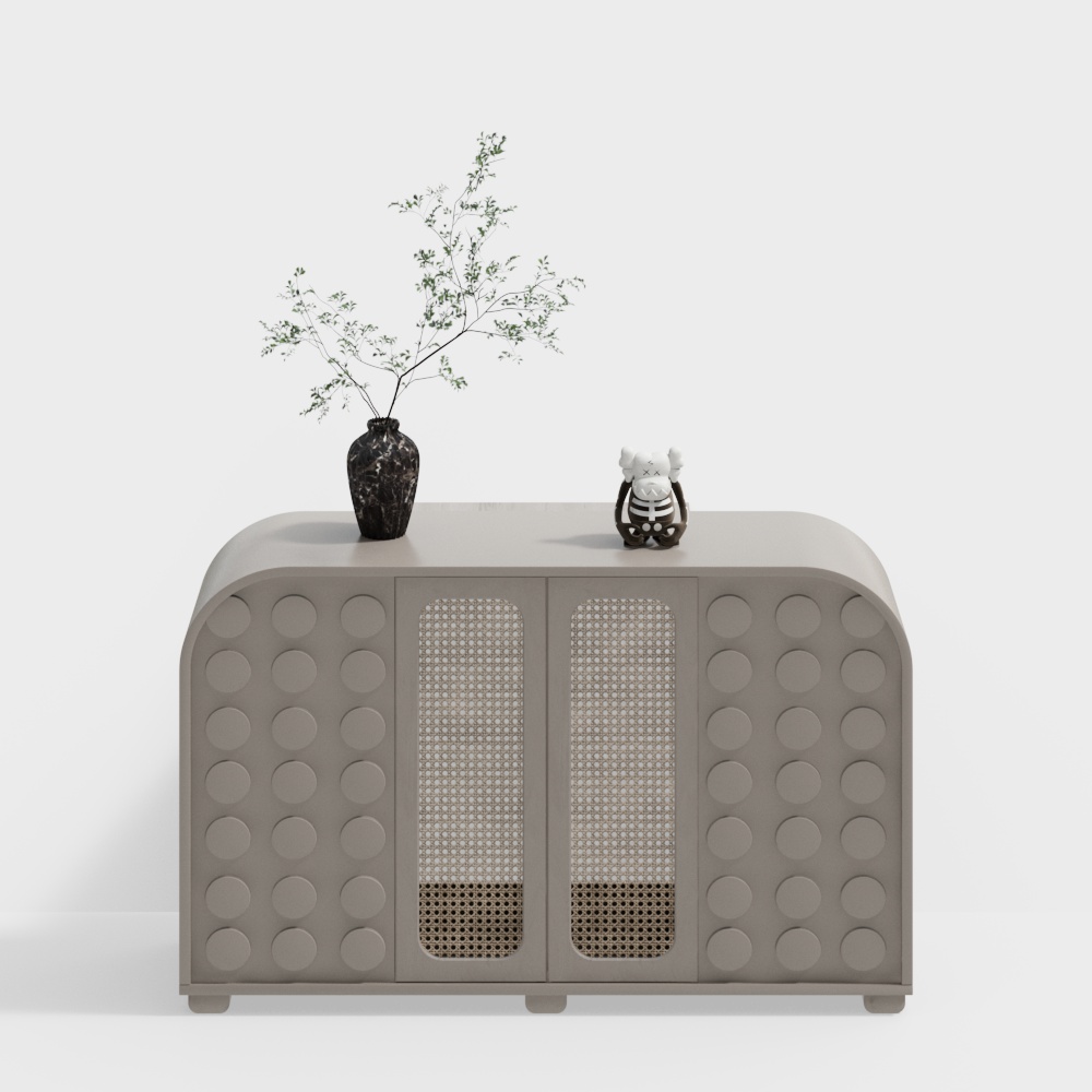 Tủ búp phê wabi-sabi