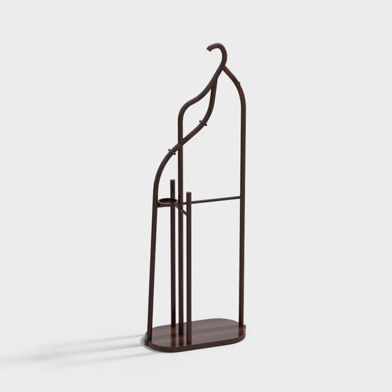 Elegant Modern Hanger 3D model for Home Decor