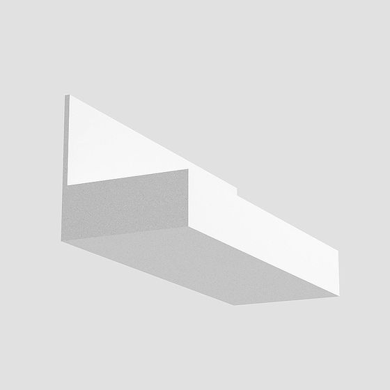 Gray Angle Line 3D Model