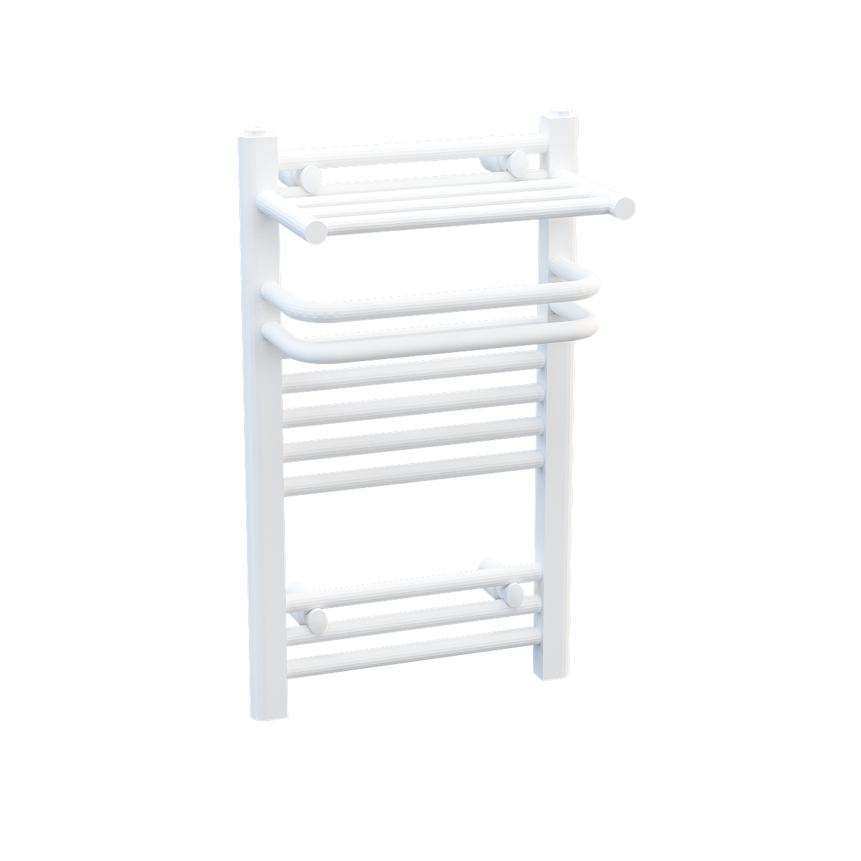 Modern Minimalist Towel Rack 3D Model – Nordic Design