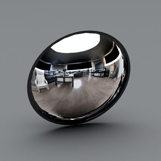 Futuristic Time Capsule 3D model