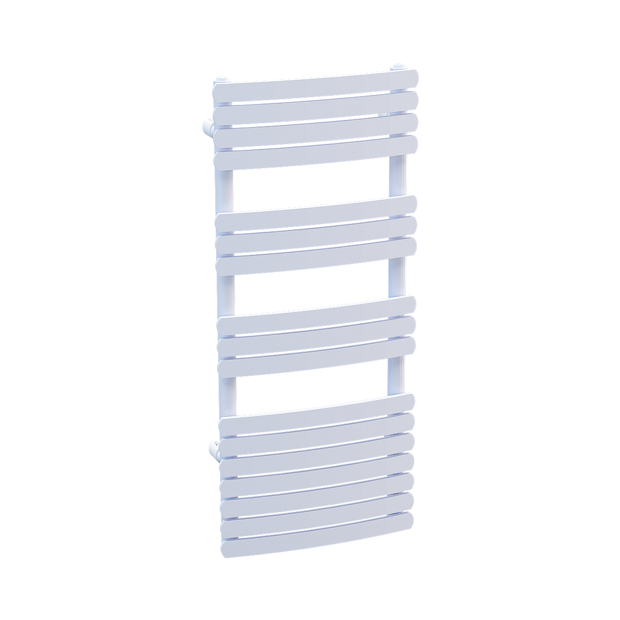 Minimalist Heating Radiator 3D Model – Light Blue Design