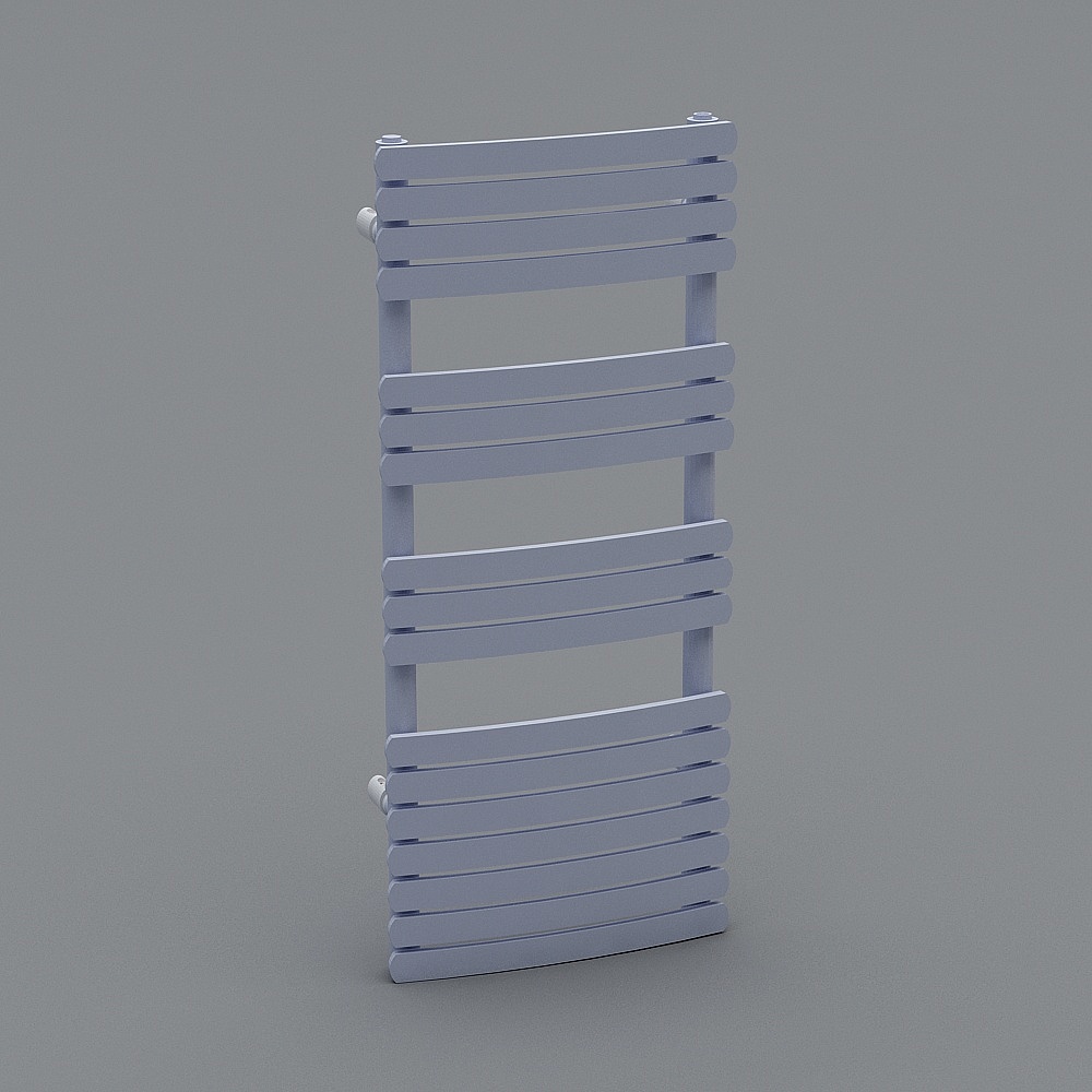 Minimalist Heating Radiator 3D model