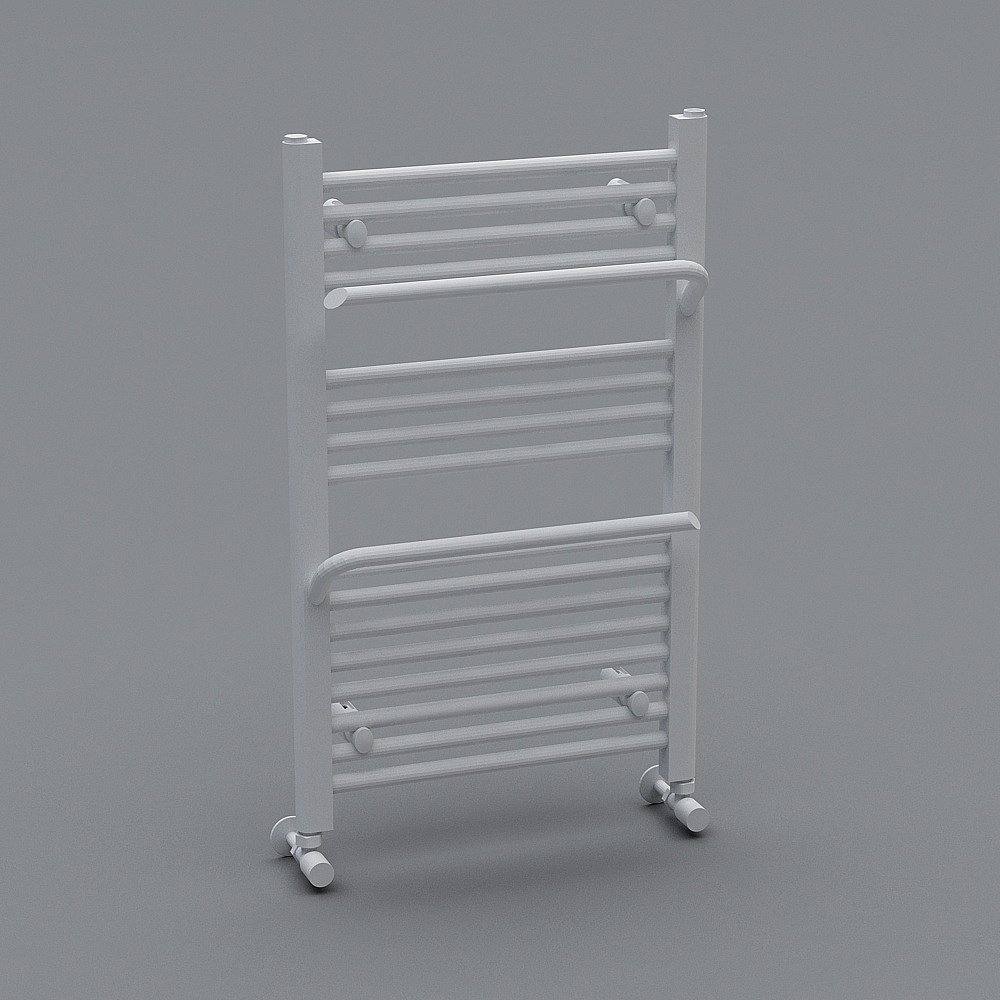 Modern Low-Polygon Towel Rack 3D model