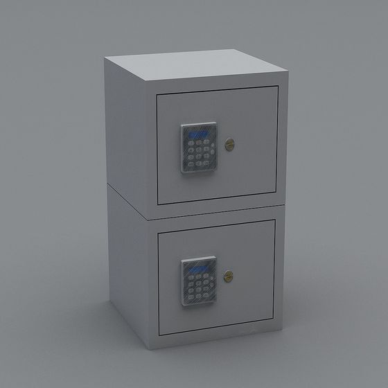 Safe 3D Model - Secure Storage Solution