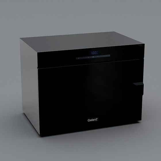 Kitchen Appliances with Oven 3D Model