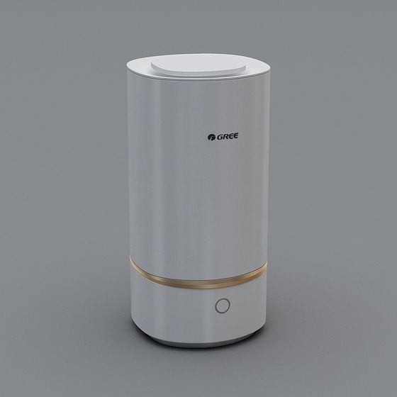 Purple Humidifier 3D Model for Modern Spaces