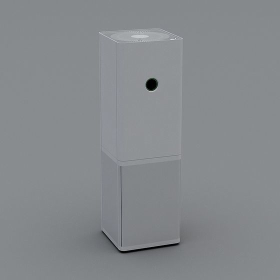 Minimalist Air Purifier 3D model with Advanced Design