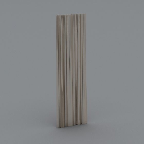 Origami Art Column 3D model