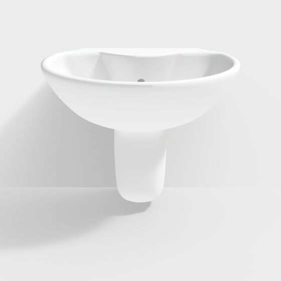 Minimalist Sink 3D model for Modern Design