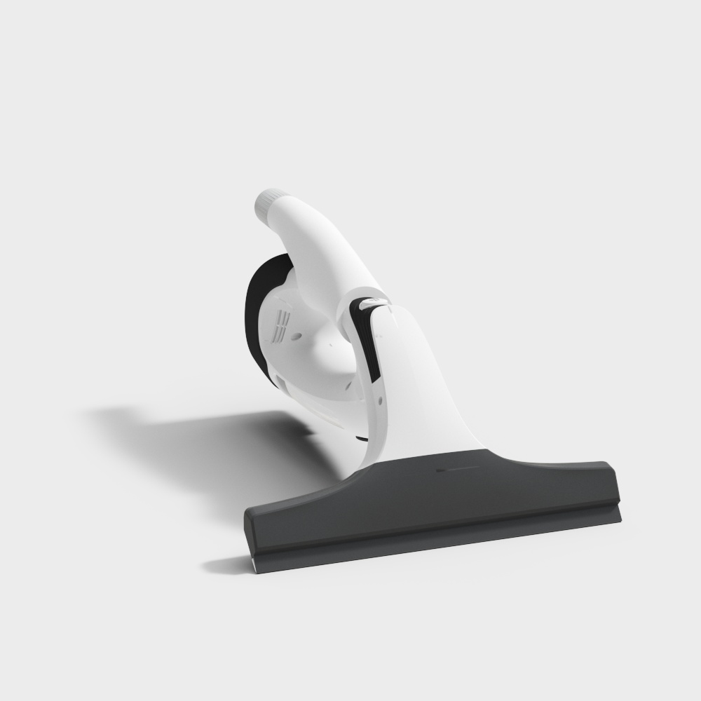 Modern white window cleaner