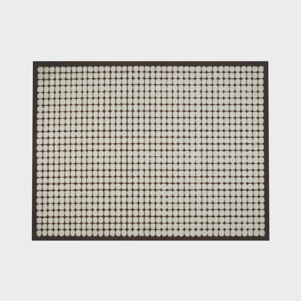 Minimalistic Grid Carpet 3D Model – Beige Grid Pattern
