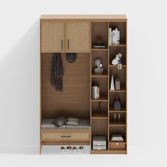 Multifunctional Storage Cabinet 3D model